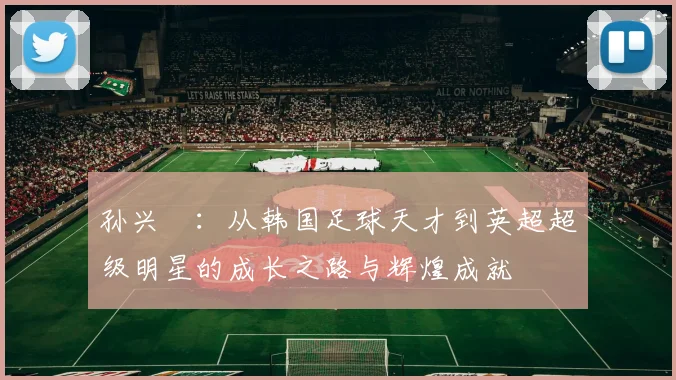 孙兴慜：从韩国足球天才到英超超级明星的成长之路与辉煌成就